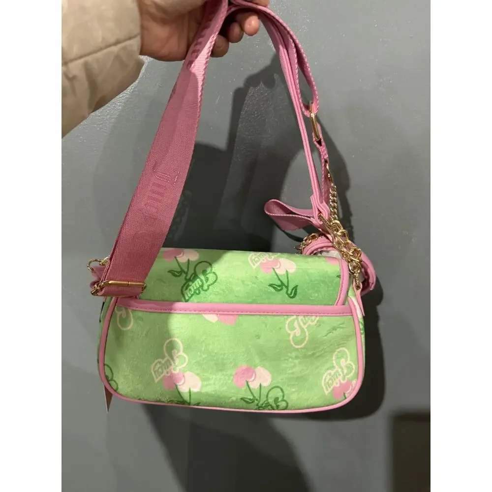 Juicy‎ Couture Cherry Green Shoulder Bag NWT